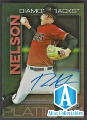 2020 Bowman Platinum Rookie Autograph AUTO #Top-48 - Ryne Nelson